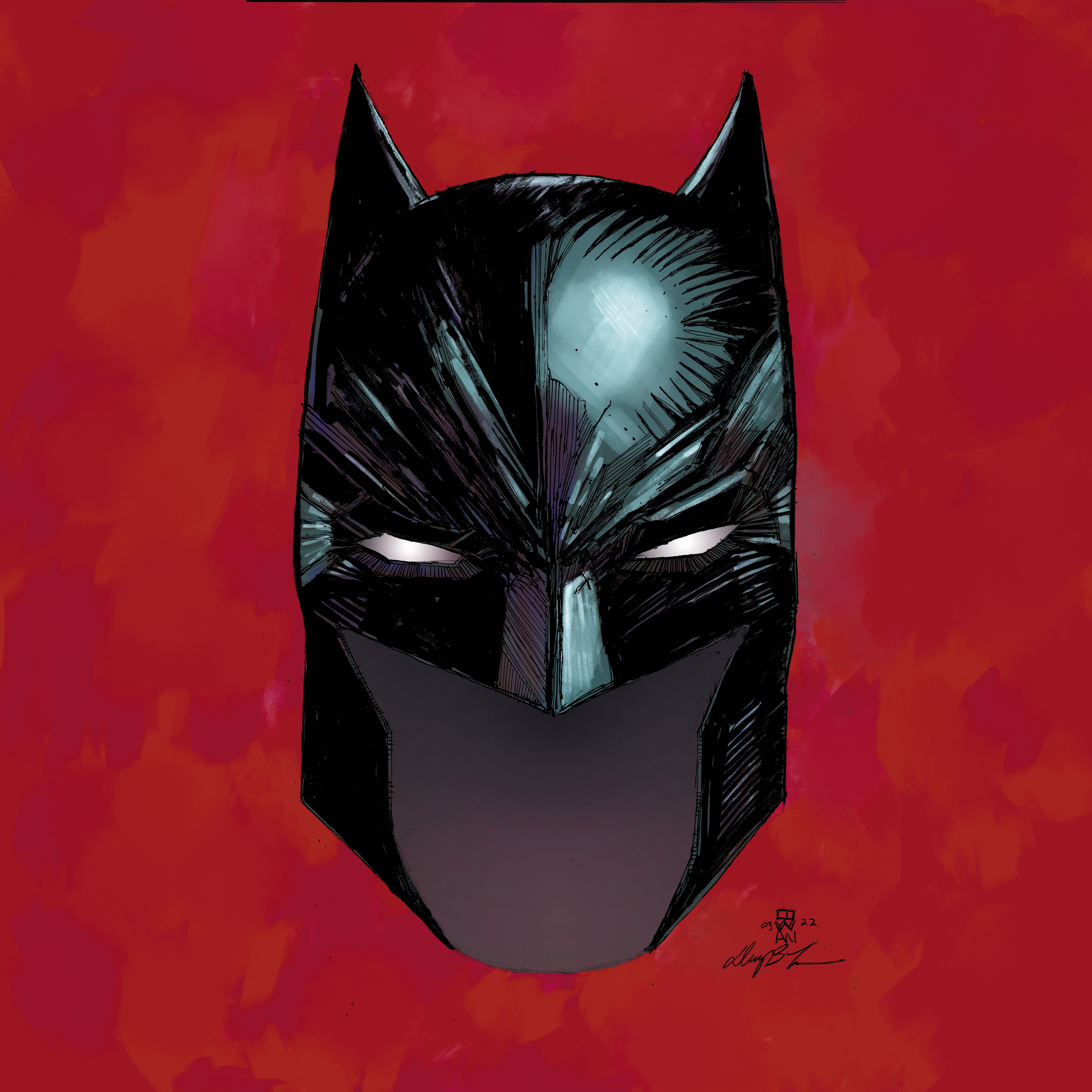 Bat Cowl - Denys Cowan